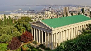 Baháʼí World Centre in Haifa Israel