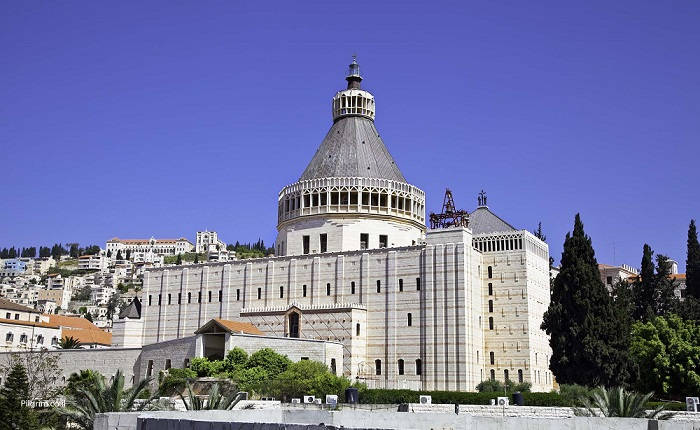 Basilica-of-Annunciation-nazareth_ basilica of the annunciation in nazareth