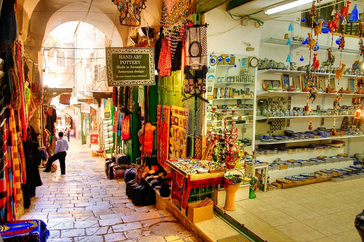 Jerusalem_Old_City_market_shuk_ Jerusalem Old City market shuk
