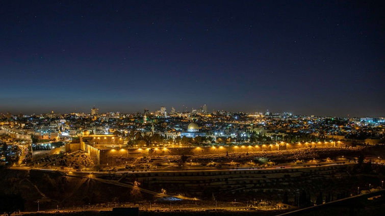 Jerusalem_panorama_night_1 jerusalem panorama at night