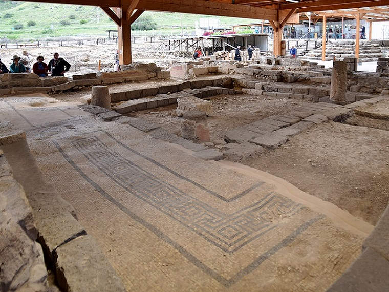 Magdala_synagogue Magdala synagogue