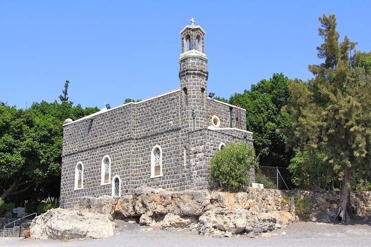 Tabgha Israel church of primacy of st peter