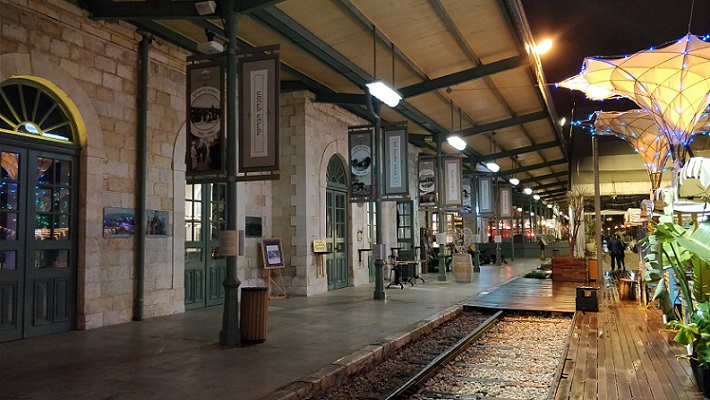 The_first_station_Jerusalem_with_shops_and_restaurants The first station in Jerusalem