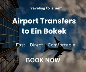 airport transfers to ein bokek