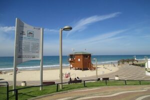 beach in herzliya israel