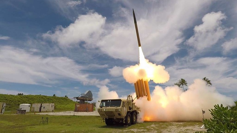 missile interceptor launched
