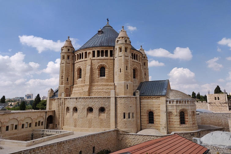 the dormition abbey in jerusalem